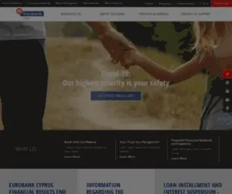 Eurobank.com.cy(Eurobank Cyprus) Screenshot