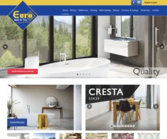 Eurobath.co.za(Euro Bath & Tile) Screenshot