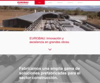 Eurobau.co.cr(Casas prefabricadas) Screenshot