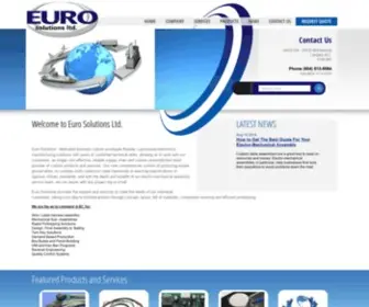 Eurobc.com(Euro Solutions ltd) Screenshot