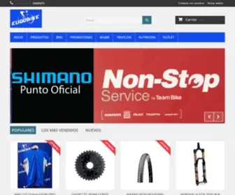 Eurobike.store(Todo lo que necesitas para la practica del ciclismo y triatlón) Screenshot