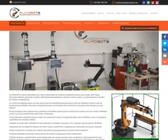 Eurobots.com.co(Robots industriales usados) Screenshot