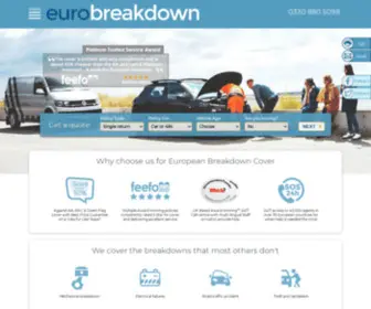 Eurobreakdown.com(European Breakdown Cover) Screenshot