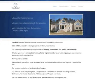 Eurobuildatlanta.com(EuroBuild) Screenshot