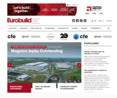 Eurobuildcee.com(Construction & Property) Screenshot