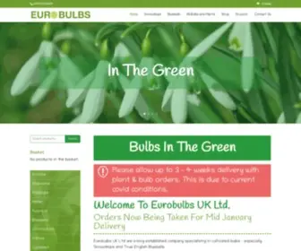 Eurobulbs.co.uk(Eurobulbs UK Ltd) Screenshot