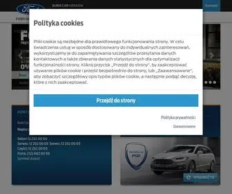 Eurocar.com.pl(Ford kraków) Screenshot