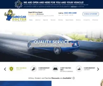 Eurocardoctor.net(Euro Car Doctor) Screenshot