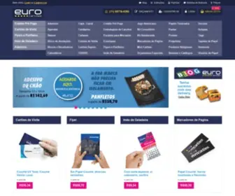Eurocartoes.com.br(Gráfica Euro Cartões) Screenshot