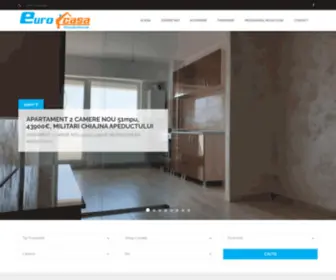 Eurocasaimobiliare.ro(Eurocasa) Screenshot