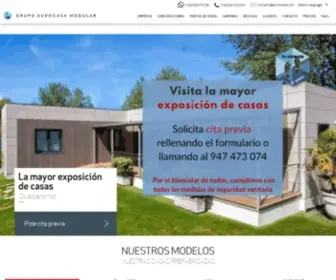 Eurocasas.com(Casas prefabricadas y viviendas modulares) Screenshot
