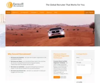 Eurocellrecruitment.com(Eurocell Recruitment) Screenshot