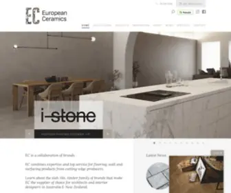 Euroceramics.co.nz(European Ceramics) Screenshot