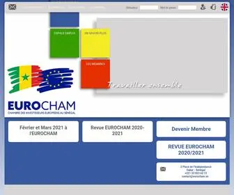 Eurocham.sn(Eurocham Sénégal) Screenshot