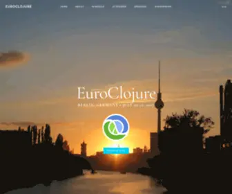 Euroclojure.com(EuroClojure 2017 July 20) Screenshot