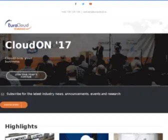Eurocloud.ro(EuroCloud Romania) Screenshot