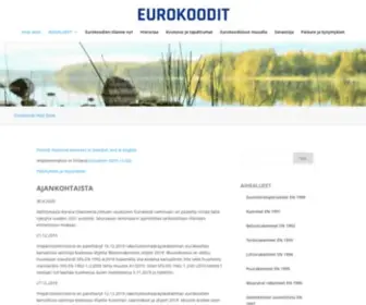 Eurocodes.fi(Help desk) Screenshot