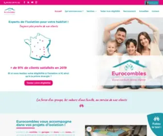 Eurocombles.fr(Eurocombles Groupe) Screenshot