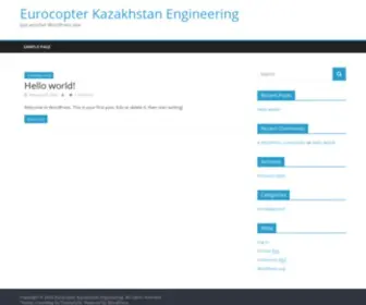 Eurocopterke.kz(Еврокоптер) Screenshot
