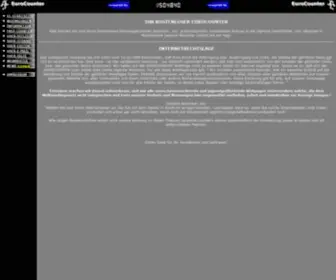 Eurocounter.com(Der kostenlose Homepagebesucherzähler) Screenshot