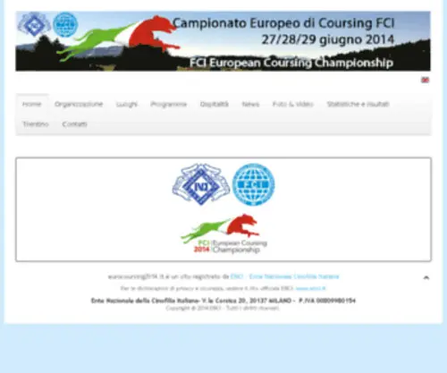 Eurocoursing2014.it(Eurocoursing 2014) Screenshot