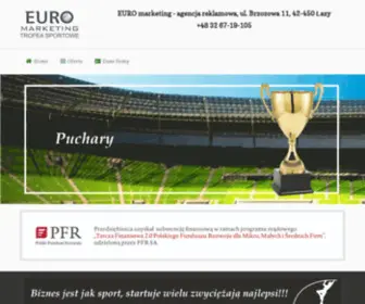 Eurocups.pl(EURO MARKETING TROFEA SPORTOWE) Screenshot