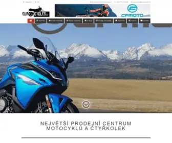 Eurocycles.cz(Úvod) Screenshot