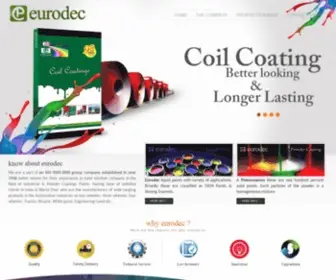 Eurodec.in(Liquid Paint & Powder Coating) Screenshot