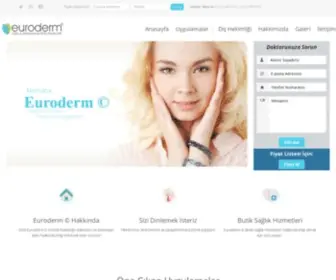 Euroderm.net(Lazer Epilasyon) Screenshot