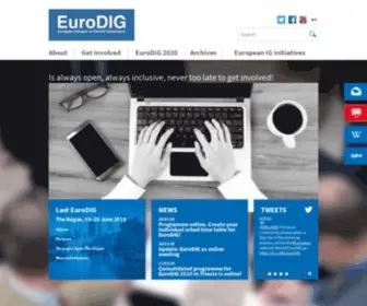 Eurodig.org(The Pan) Screenshot