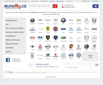 Eurodily.cz(Autodíly) Screenshot