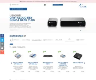 Eurodk.com(Wireless equipment from Ubiquiti) Screenshot