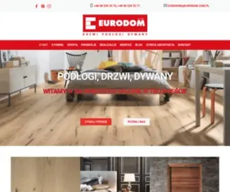 Eurodom.com.pl(Panele podłogowe Gdańsk) Screenshot