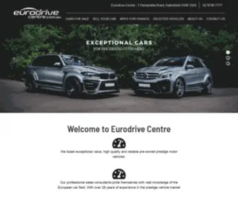 Eurodrivecentre.com.au(Eurodrive Centre) Screenshot