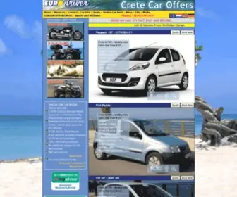 Eurodriver.gr(Rent a Car Crete) Screenshot