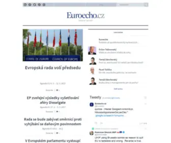 Euroecho.cz(Názorový deník) Screenshot