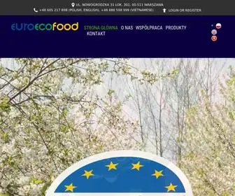 Euroecofood.pl(euroecofood) Screenshot