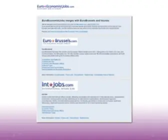 Euroeconomistjobs.com(Jobs) Screenshot