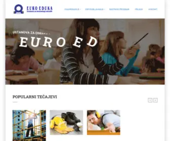 Euroeduka.hr(EURO EDUKA) Screenshot