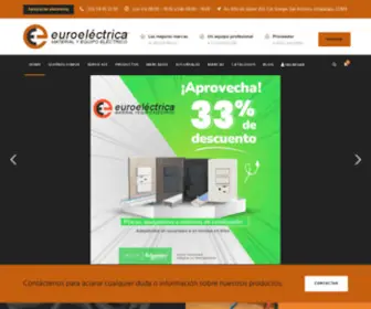 Euroelectrica.com.mx(Euroeléctrica) Screenshot