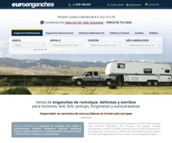 Euroenganches.com(Enganche de remolque) Screenshot