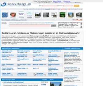 Euroexchange.de(Page Restrictor Ping) Screenshot