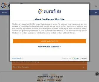 Eurofins.in(Eurofins India) Screenshot