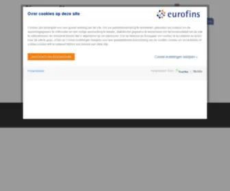 Eurofins.nl(Eurofins The Netherlands) Screenshot