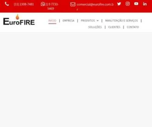 Eurofire.com.br(EuroFIRE Automation) Screenshot