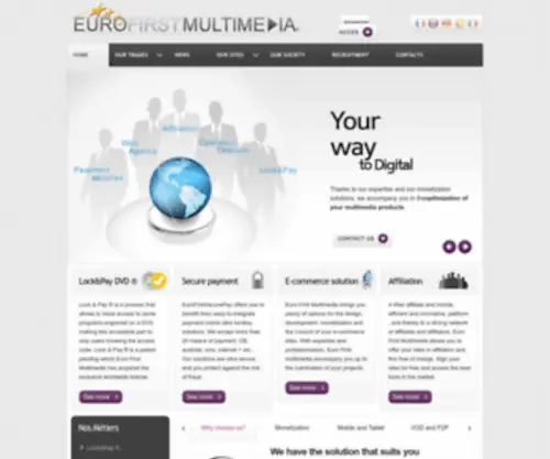 Eurofirstmultimedia.com(Euro First Multimedia) Screenshot