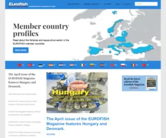 Eurofish.dk(For the development of fisheries and aquaculture in Europe) Screenshot