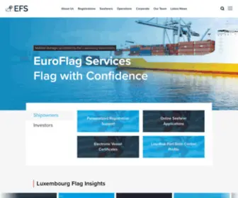 Euroflag.lu(EuroFlag Services) Screenshot