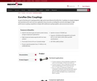 Euroflex.co.in(Couplings) Screenshot