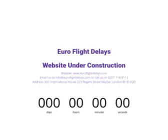 Euroflightdelays.com(Love My Cone) Screenshot